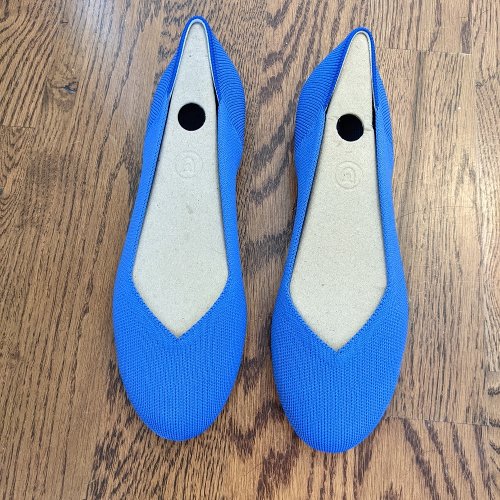 Rothy's cornflower flats size 8.5